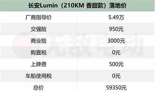 北京纯电动汽车价格表_北京纯电动汽车价格表及图片